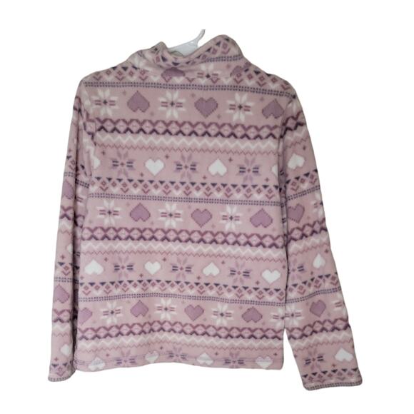 Children's Place S 5/6 Quarter Zip Fleece Sweatshirt - Picture 2 of 3